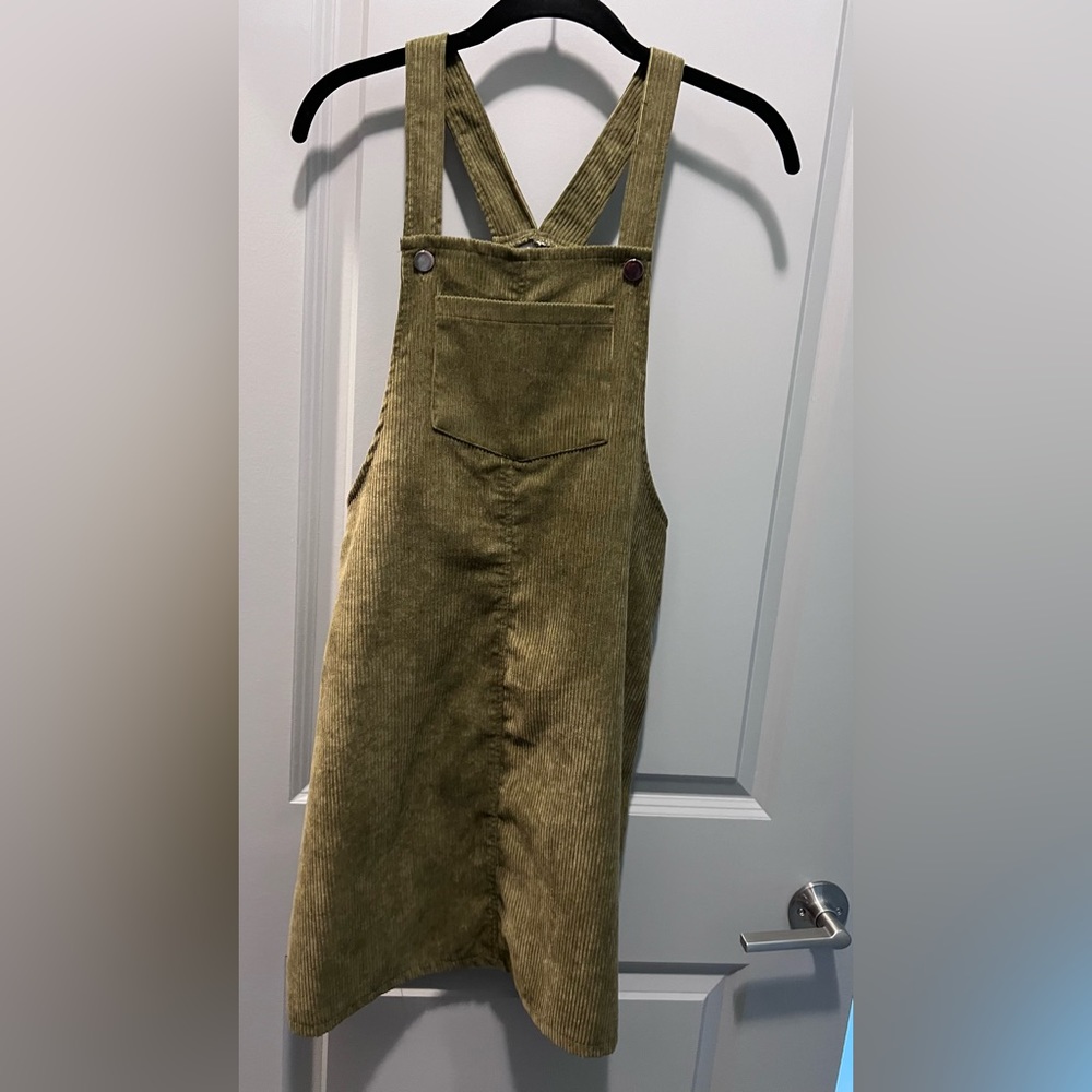 Courdoroy overalls dress